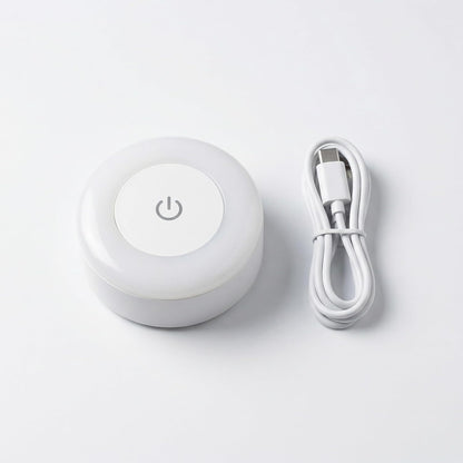 2PCS Night Light Bright LED Lamp, 3 Colors Dimmable Rechargeable Wireless Stick