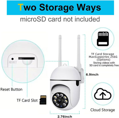 3MP Wired-Wireless Wi-Fi Home Surveillance Camera