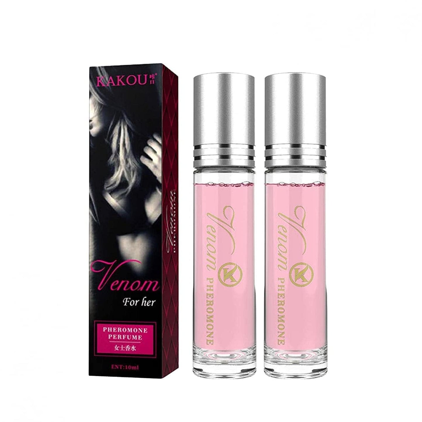 2PCS Long-lasting and Addictive Personal Roll-on Pheromone Perfume Oil Fragrance