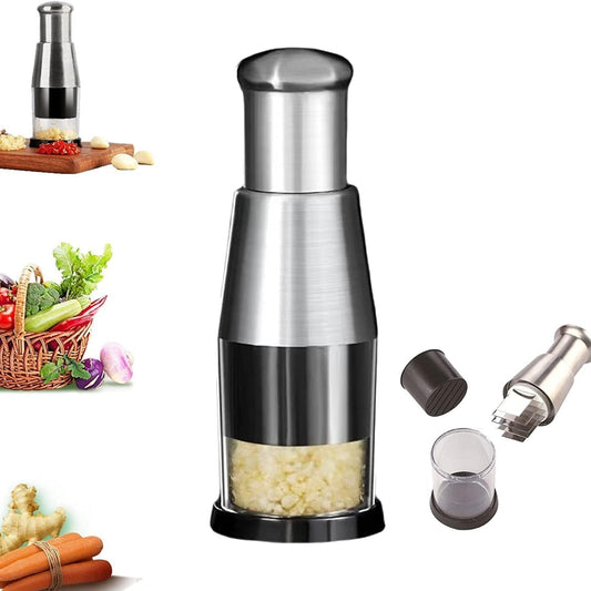 Multifunctional Stainless Steel Garlic Chopper