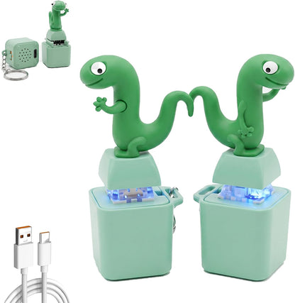2Pack Seagull MINE! Button Keychain with Real Sound Effect and LED Light