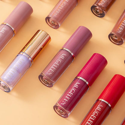 12 Colors Matte Velvet Lip Gloss Set Waterproof Long Wearing Liquid Lipstick Lip Stain Set