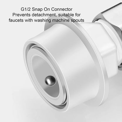 Quick-connect Faucet with Independent Dual-control Outlets (G3/4" + G1/2" threads)