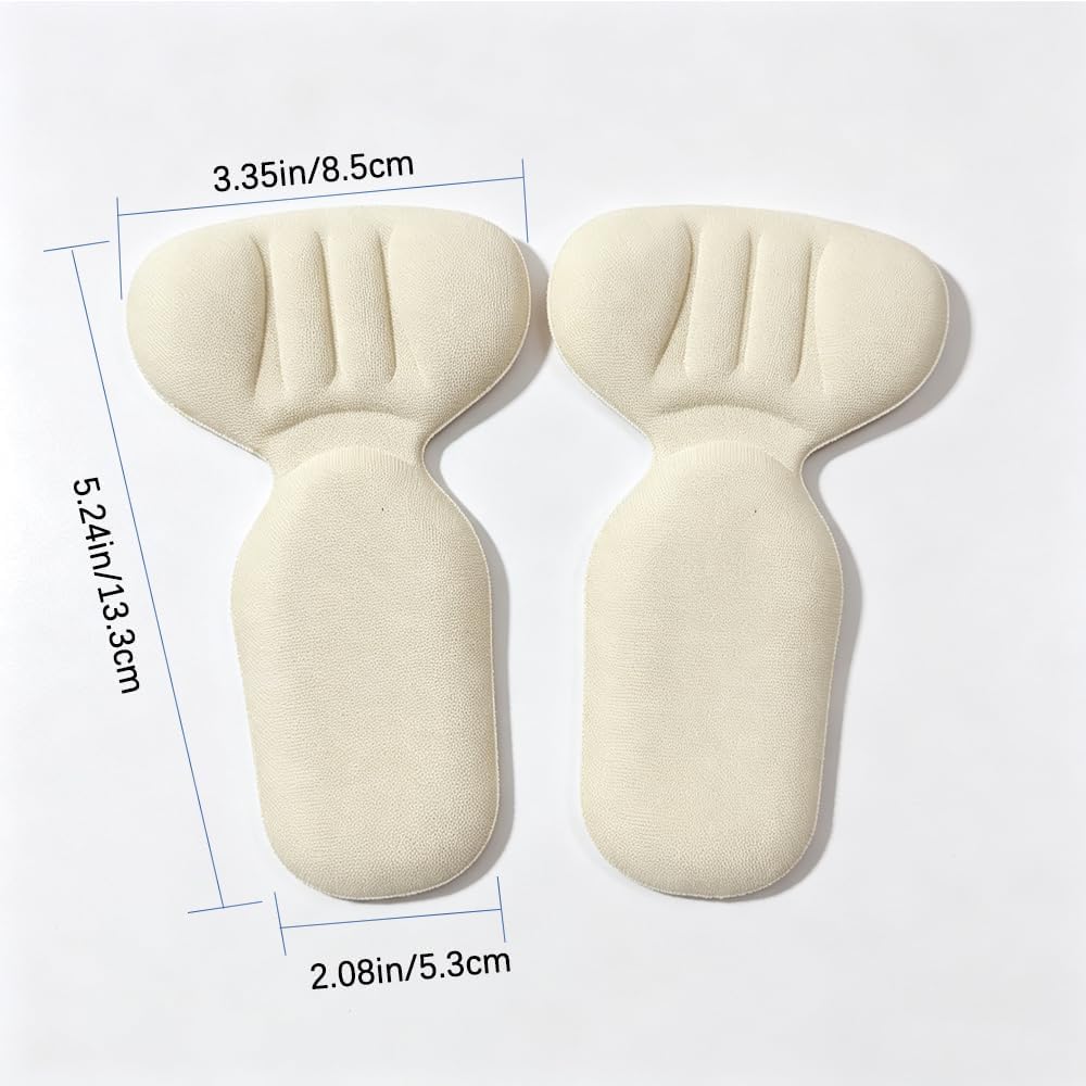 5 Pairs Unisex Anti-Blister Shoe Inserts with Anti Blister Heel Liner