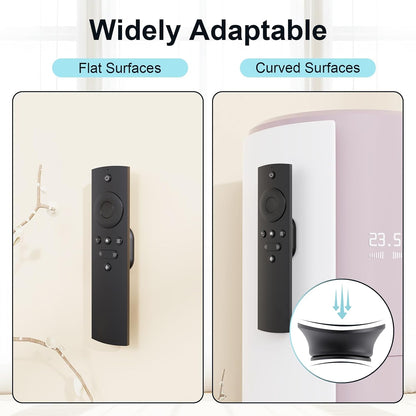 6PCS Magnetic Silicone Remote Control Holder Wall Mount for TV Fan