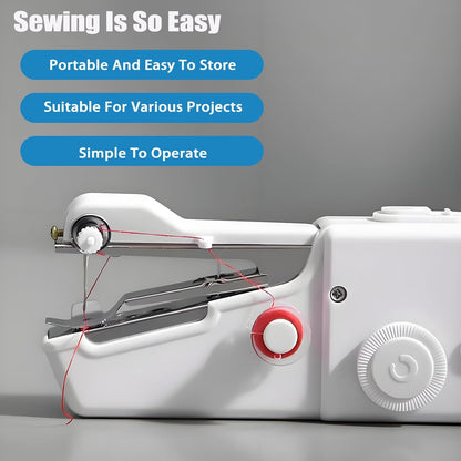Handheld Sewing Machine, Mini Portable Sewing Machine Kit for Beginners