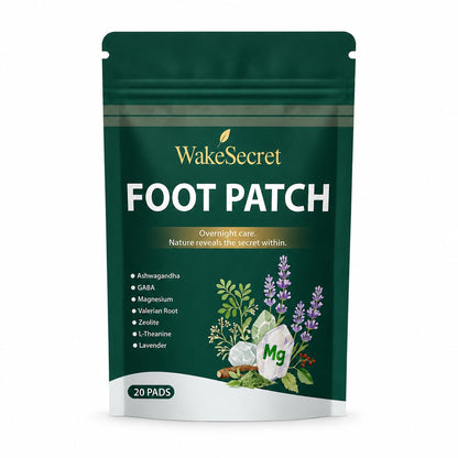 Relax & Sleep Well with toxic Foot Patches – Herbal Detox Pads for Stress Relief