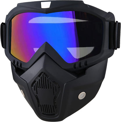 Detachable Full Face Goggle Mask