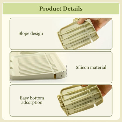 Upgraded Faucet Mat for Kitchen Sink Fast Drying Properties