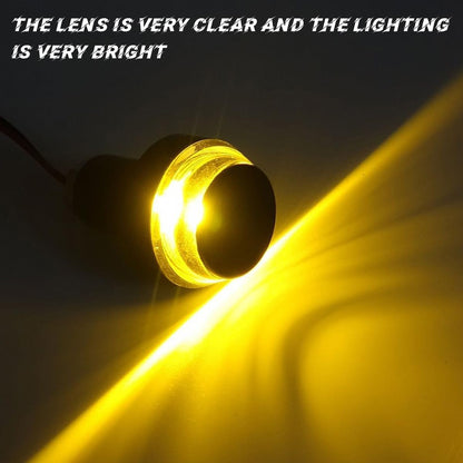 Motorcycle Handlebar End LED Lights, Handlebar Indicator Turn Signal Light