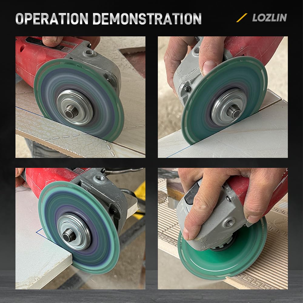 3Pcs Diamond Blade 22.23mm Arbor Cutting Disc,4.5 Inch Super Thin Angle Grinder Cut-Off Wheel