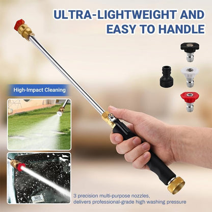 Upgraded Jet Nozzle Power Washer for Garden Hose