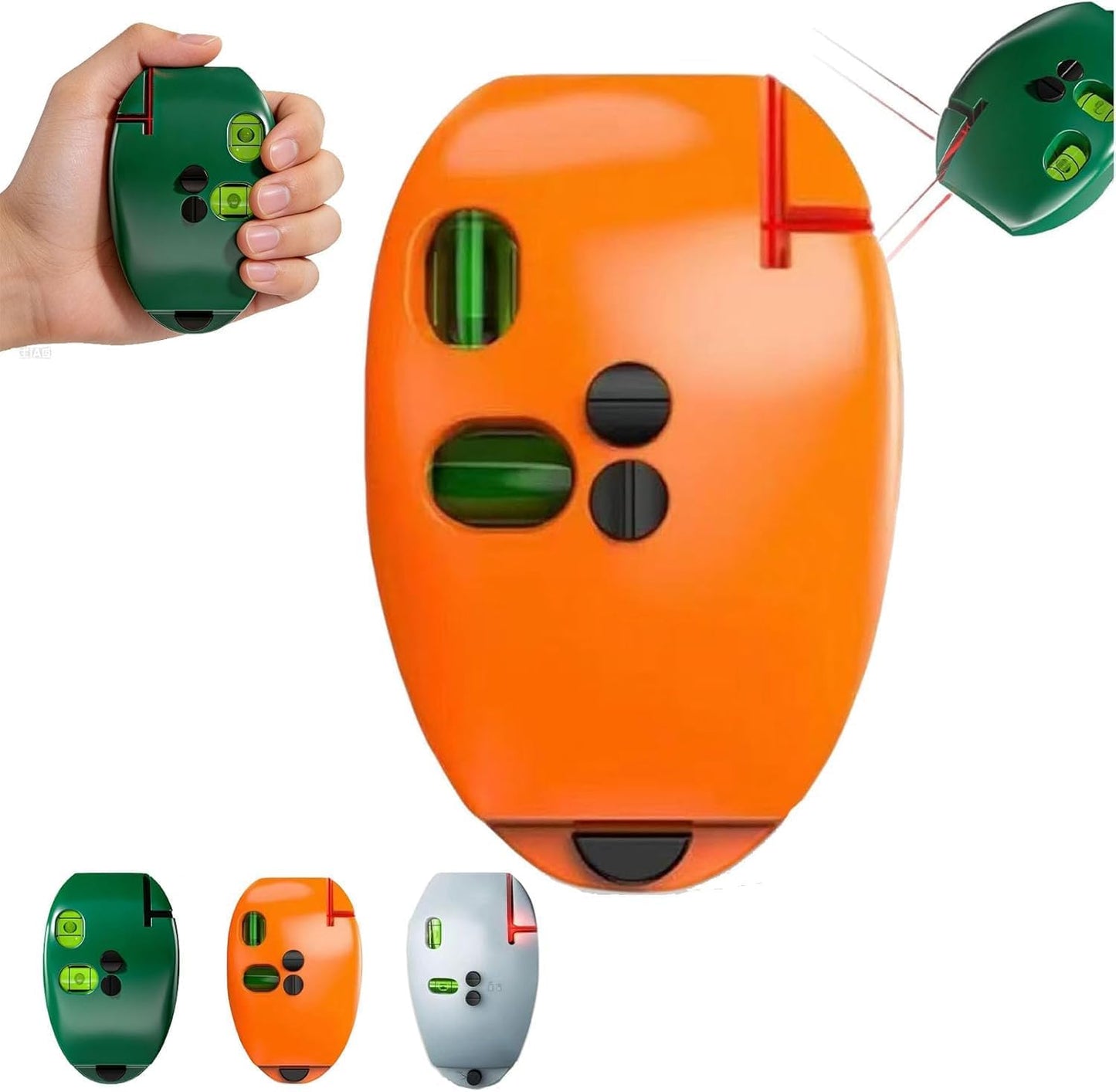 90 Degree Electronic Red Light Scale, Self-leveling Line, Vertical Mouse Levels Infrared Horizontal