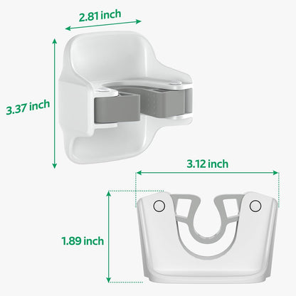 4PCS Broom Holder Wall Mount Mop Grippers Organizer wall Hanging