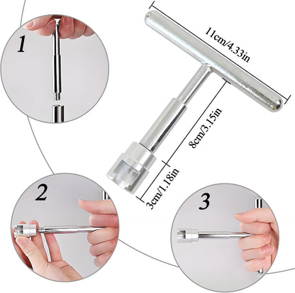 18 PCS Car Dent Puller Kit, Paintless Dent Repair Tools,  Car Dent Repair Kit with T Slide Hammer