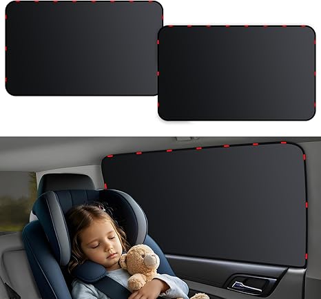 Car Privacy Curtains, Full Blackout Car Window Shades