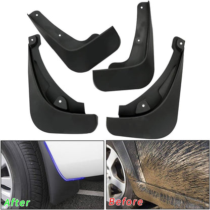Universal Stealth Mudguards (Set of 4) | High-Performance Splash Protection