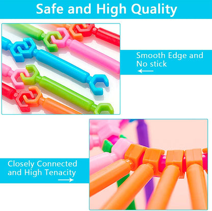 200pcs/set Random Color & Shape Magic Wand Building Block Set