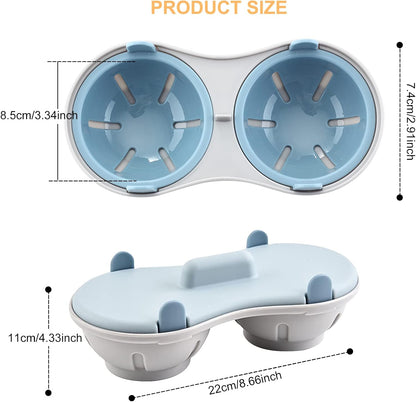 Microwave Egg Poacher, Microwave Egg Cooker for 2 Eggs