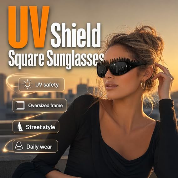 2 in 1 Foldable Sunglasses Headband Chic Tortoiseshell Hair Accessory