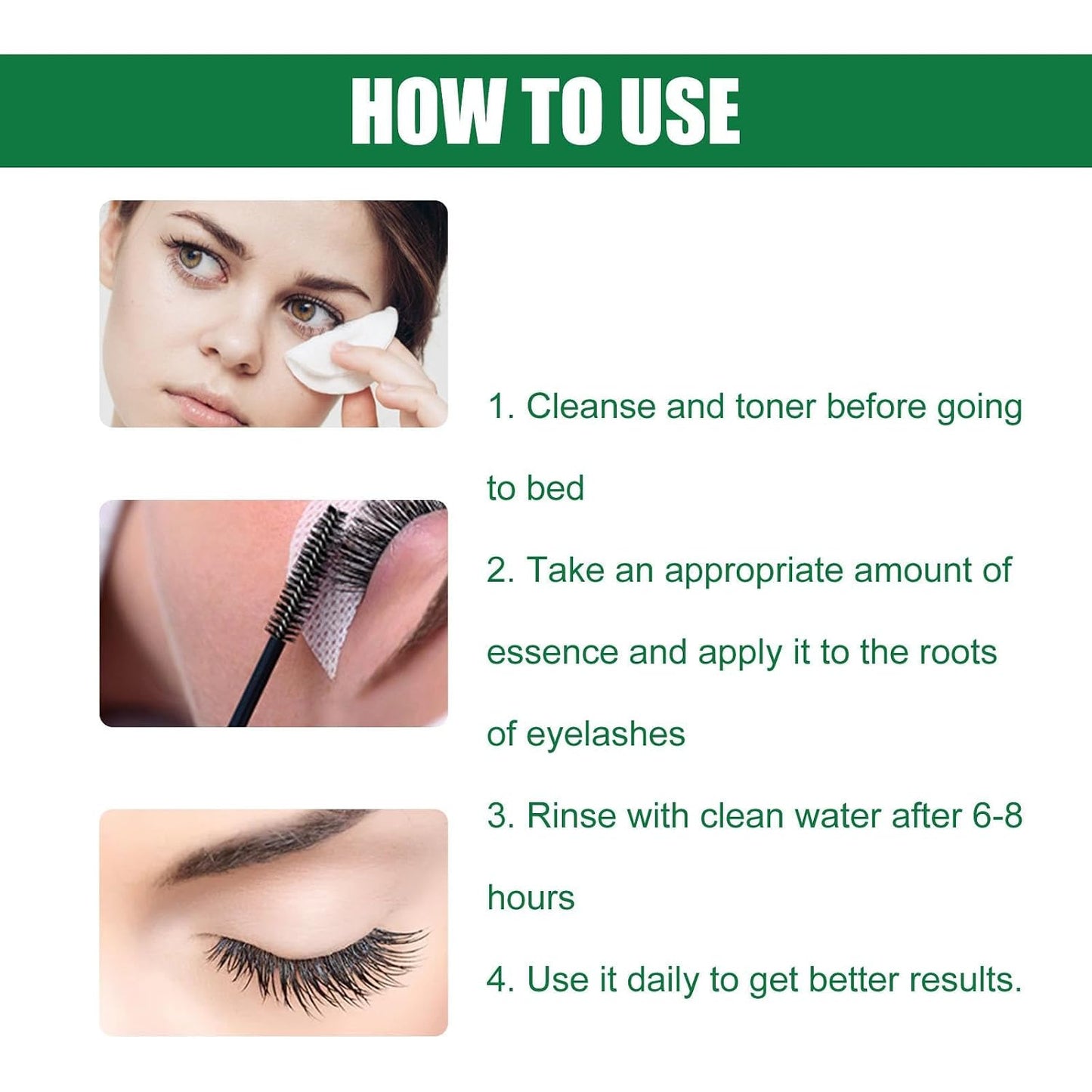 Eyelash Growth Serum — Nourishing & Strengthening Eyelash Oil