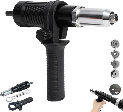 1 Set Rivet Tool Adapter Kit with Handle