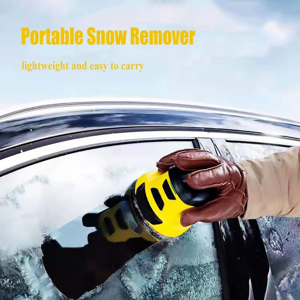 Electric Ice Scrapers for Car Wind Shield,Handheld Snow Scraper for Car,USB Rechargeable