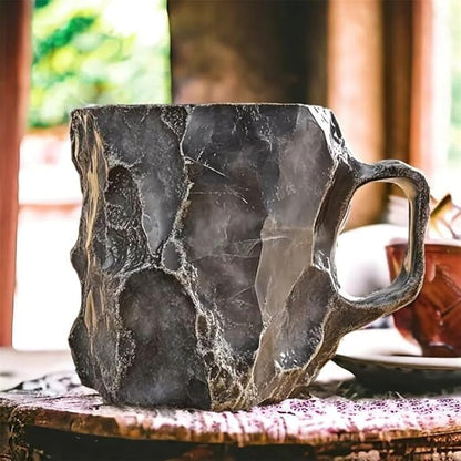 Natural Mineral Crystal Coffee Mug, Realistic 3D Mineral Crystal Coffee Mugs