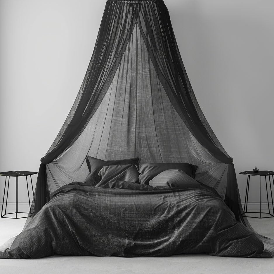 Mosquito Net Bed Canopy,Dome Mosquito Netting Bed Tent Twin Girls Princess Canopy Bed