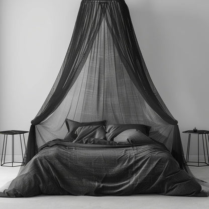 Mosquito Net Bed Canopy,Dome Mosquito Netting Bed Tent Twin Girls Princess Canopy Bed