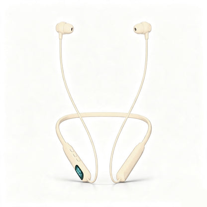 Neckband Wireless Earbuds - IPX4 Sweatproof Silicone In-Ear Audio Headphones