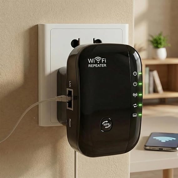 Wireless WiFi Extender, WiFi Extenders Signal Booster for Home Up to 5000 sq.ft and 50 Devices