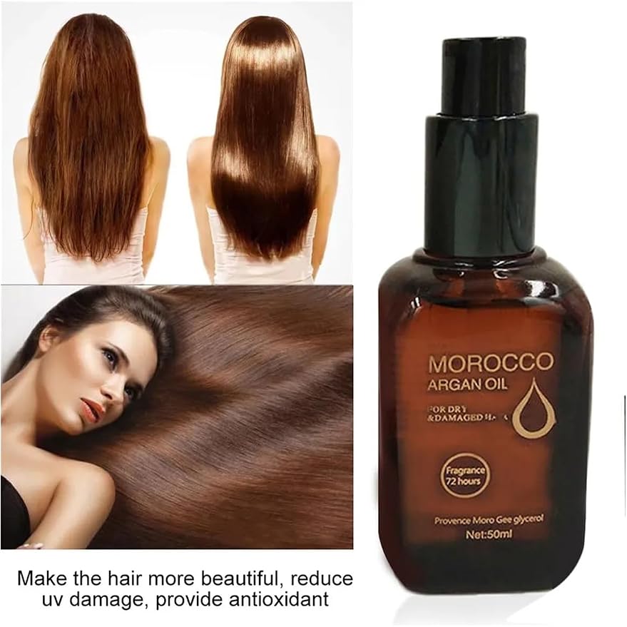 Hair Moisturizing Moroccan Argan Hair Oil Pure Macadamia Nut oil