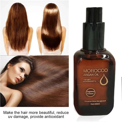 Hair Moisturizing Moroccan Argan Hair Oil Pure Macadamia Nut oil