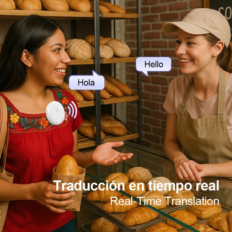 Smart Translator & Learning Companion Speaker, Supports 133 Languages