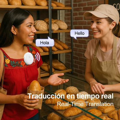 Smart Translator & Learning Companion Speaker, Supports 133 Languages