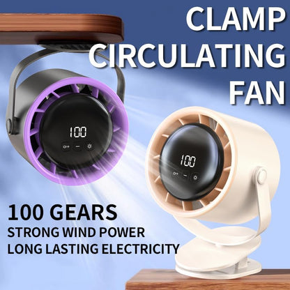 USB Rechargeable Mini Personal Rotate Cooling Fan