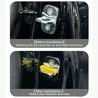4PCS Car Door Shock Absorber Cover Pads