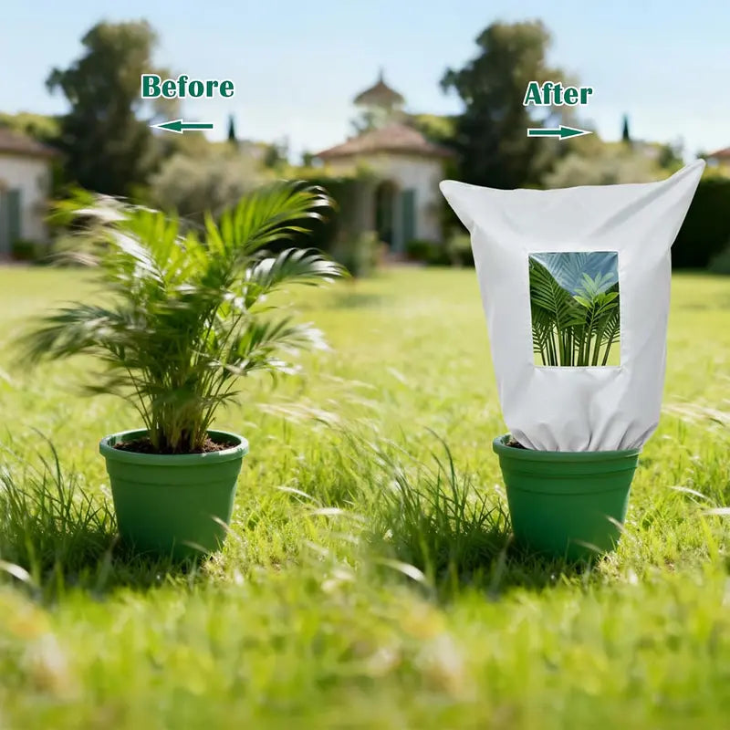 Plant Frost Protection Cover - Winter Frost Protection For Trees, Plants, and Shrubs