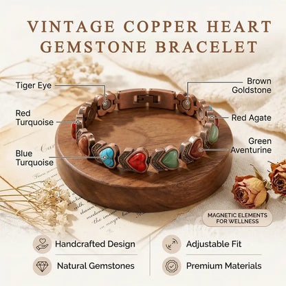 Copper Anklet for Women Magnetic Ankle Bracelet 3800 Gauss Magnets