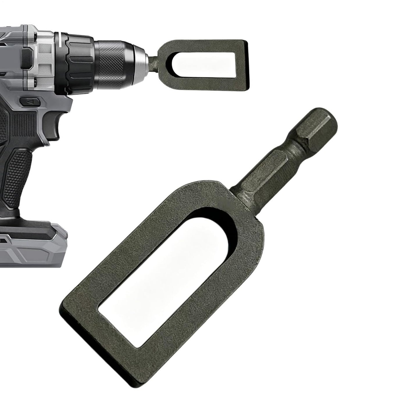 Wire Twister Tool - Carbon Steel, Drill Hex Cable Attachment