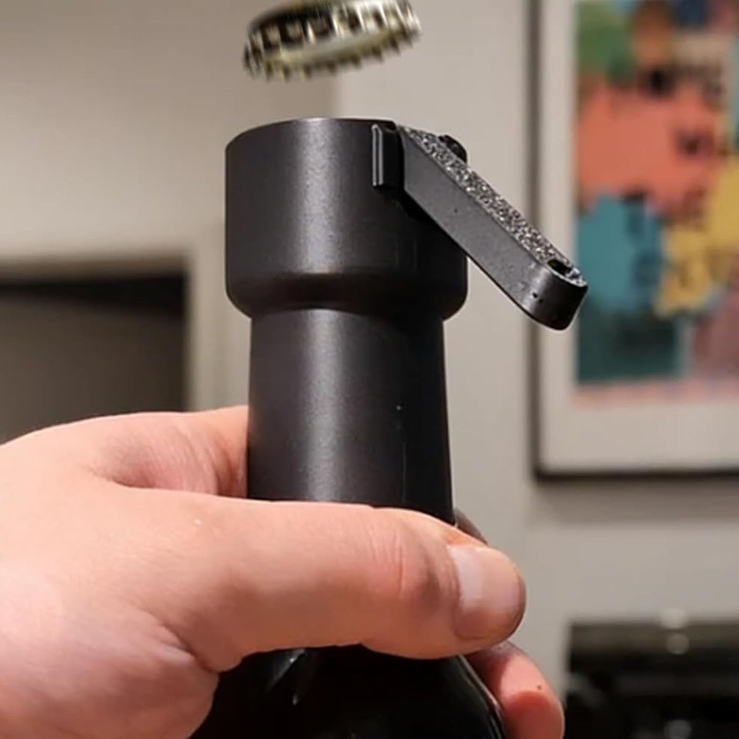 3PCS Lever Beer Bottle Opener Shoots Cap for Different Beer Bottles