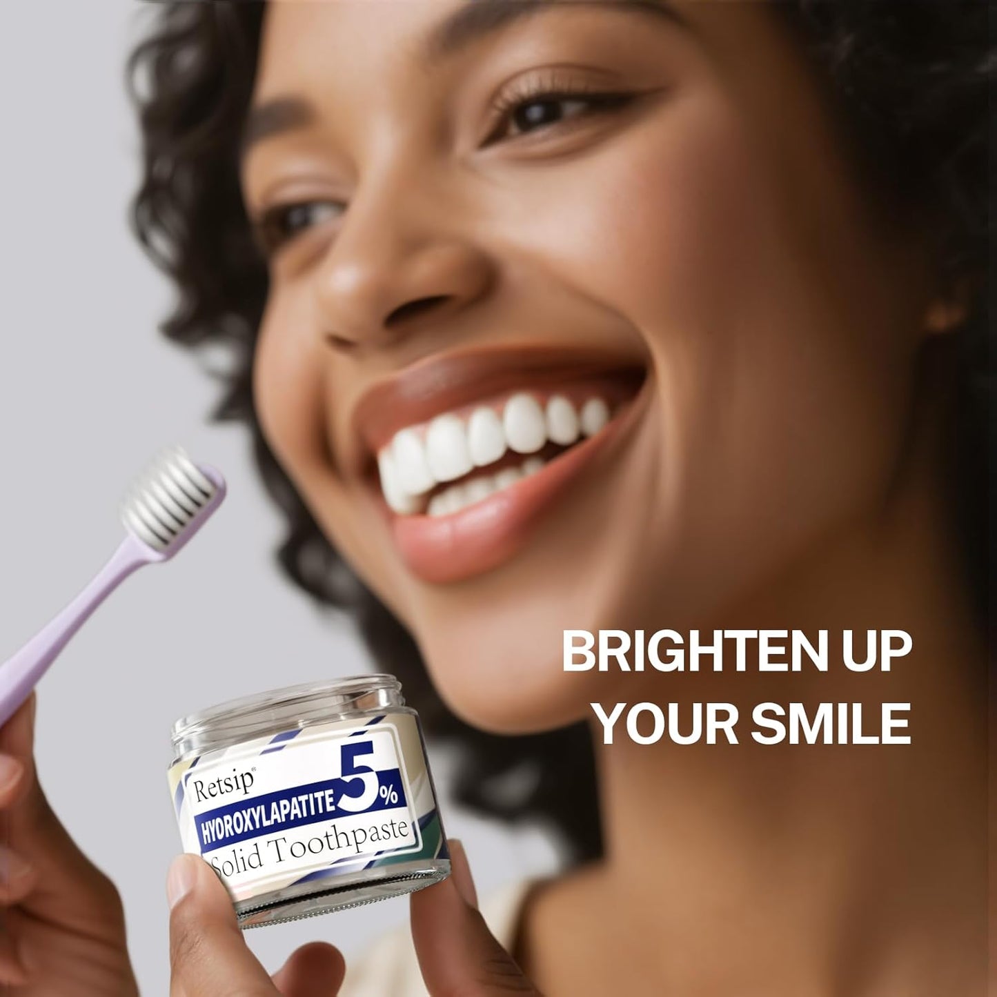 62PCS Hydroxyapatite Chewable Toothpaste Tablets