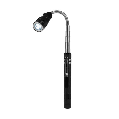 Portable Telescopic Flexible Extensible Led Flashlights Torch Magnetic Head Pick Up Tool