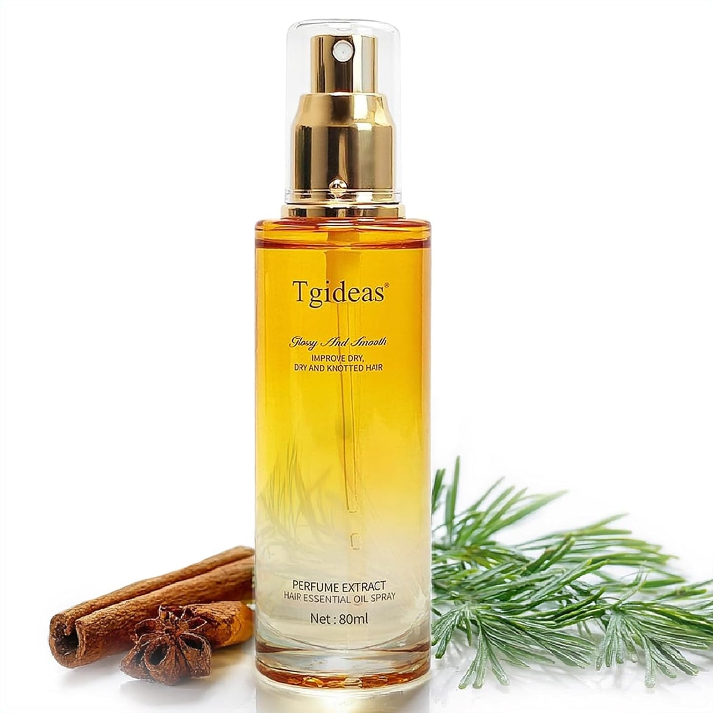 Hair Oil Spray with Shea Butter and Jojoba Oil Detangling, Styling and Moisturizing 2.7 fl oz