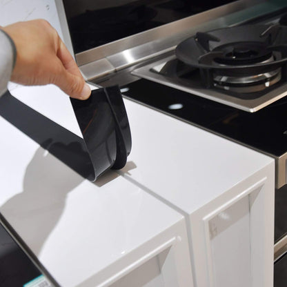 2 Pack Silicone Stove Gap Covers,Heat Resistant Oven Gap Filler Seals Gaps