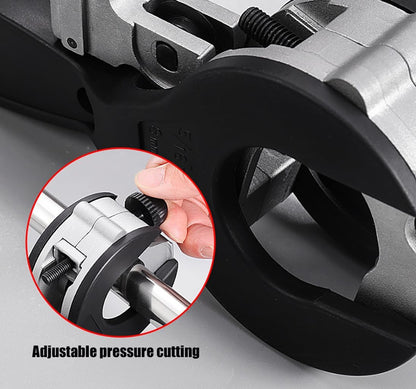 Ratcheting Tubing Cutter Heavy Duty Adjustable Pipe Cutting Tool