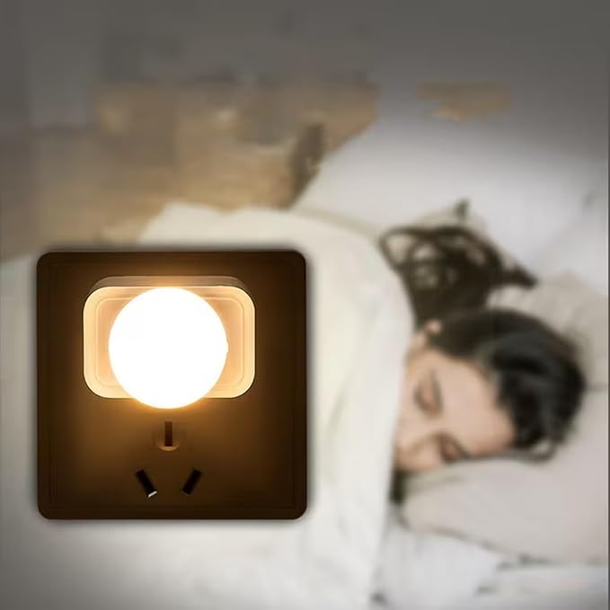 10Pcs USB LED Mini Light Bulb, Plug in Night Light, Warm White, USB Light Bulb