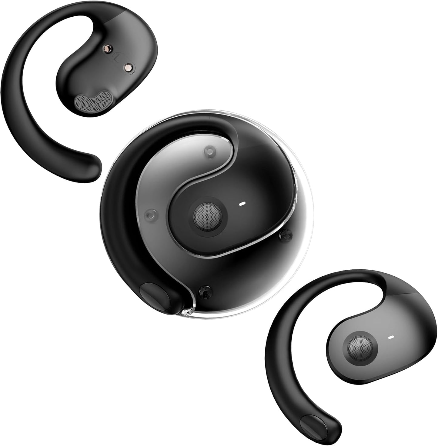 Open Ear Buds Headphones Bluetooth 5.4,Bone Conducting Air Bone Conduction Headphones
