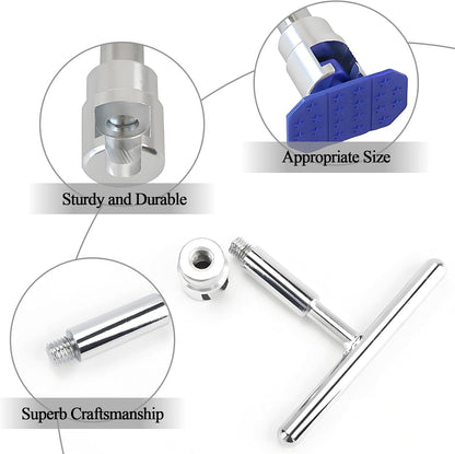 18 PCS Car Dent Puller Kit, Paintless Dent Repair Tools,  Car Dent Repair Kit with T Slide Hammer